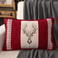 European Style Sofa Cushion Rectangular Pillow Nordic Living Room Bedroom Embroidery Pillowcase Bedside Waist Cushion Large Size