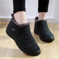 Snow Boots Women Shoes Winter Warm Flat Couple Style Ankle Boots Cotton Slip on Plus Size Platform Booties Winter Shoes for Women