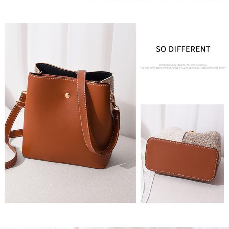 Fashion Spring Small Bag Female Bag Trend Korean Version of The Wild One-shoulder Messenger Bag Fashion Bucket Bag