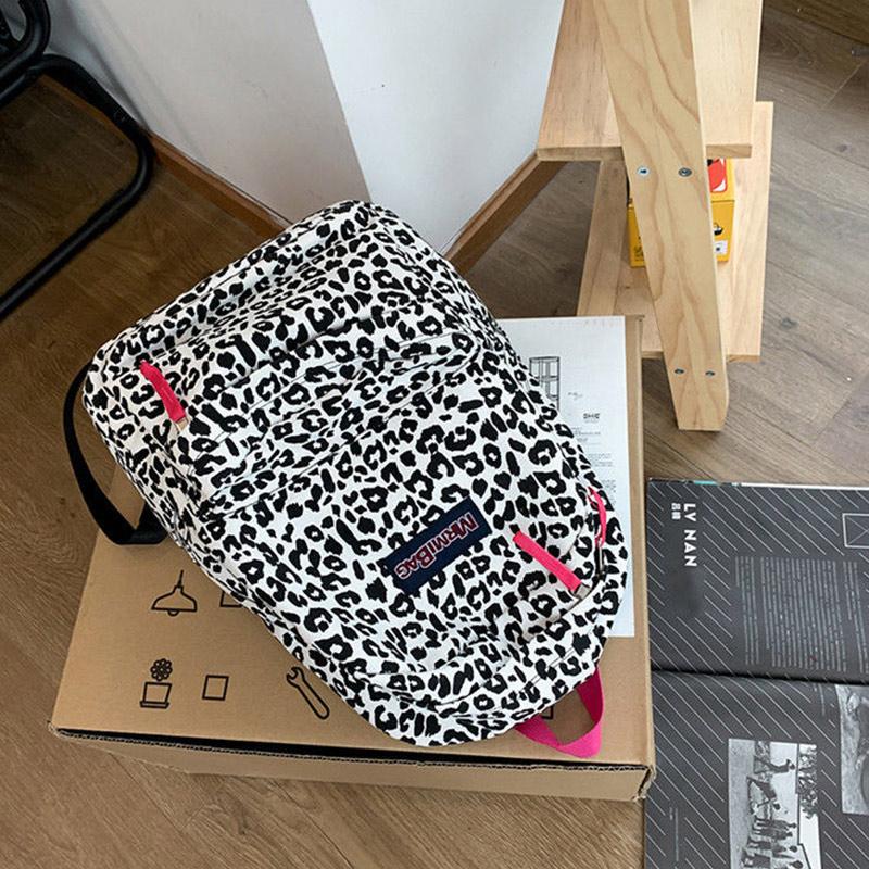 Schoolbag Female Student Korean Junior High School Simple and Versatile Backpack High School Large Capacity Waterproof Backpack