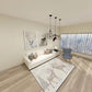 Trendy Thick Carpet Bedroom Room Dirt-resistant Bedside Large Area Full of Washable Ins Floor Mats