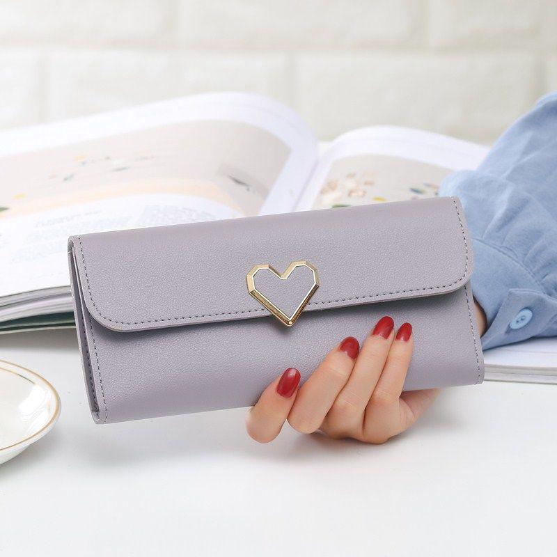 Wallet Girls Student Korean Edition Fashion Cute Tip-up Change Wallet Ladies Wallet Girls