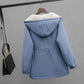 Small Plus Velvet Padded Jacket Female Spring and Autumn Style Korean Wild Casual Short Loose Windbreaker Women Tide