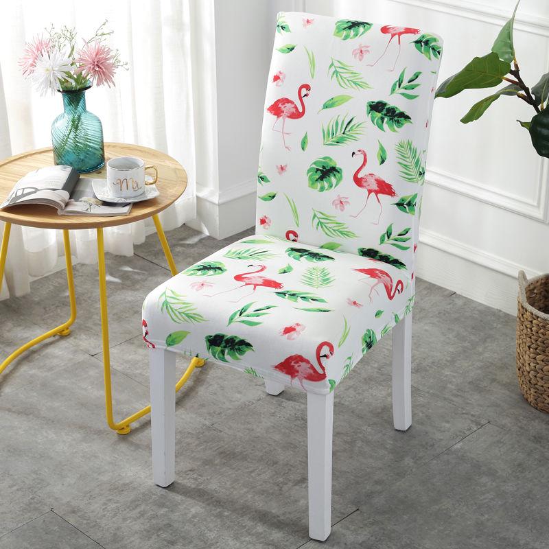 Printing Chair Covers Spandex For Wedding Dining Room Office Banquet Stretch Elastic chair cover
