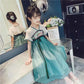Hanfu Girl Chinese Style Super Fairy Dress Ancient Costume Skirt Elegant Children's Hanfu Lotus Spring and Summer Suit