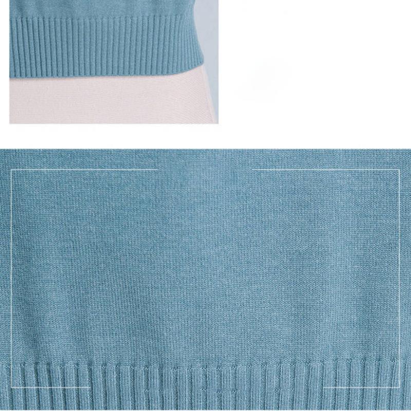 Winter Half Turtleneck Sweaters Thick Short Loose Cashmere Bottom Shirts Knitted Pullovers