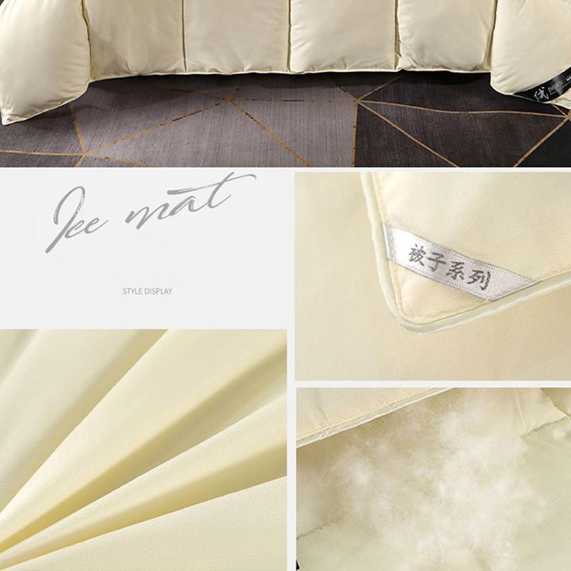 Cotton Down Quilt White Goose Down Thickened Warm Winter Quilt Double Quilt Core Dormitory Four Seasons Quilt