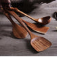 Wood Shovel Pot Bamboo Wood Spoon Square Shovel Cooking Shovel Soup Spoon