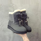 Snow Boots Women's Autumn and Winter Korean Version of All-match Women's Cotton Shoes Short Tube Plus Velvet Warm Ankle Boots