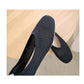 Fangtou Granny Shoes Women's New Soft Soled Hollow Out Casual Shoes Flat Sole Single Shoes