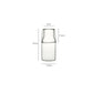 Glass Cup Cold Drink Cup Set Water Cup Water Carafe with Tumber Juice Milk Pot Durable High Borosilicate Glass Drinkware