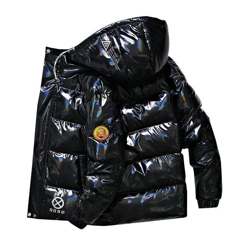 Winter High Quality Down Jacket Men's Warm Hooded White Duck Down Casual Down Jacket