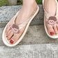 Flip-flops Female Cute Cartoon Girls Wear Non-slip Beach Beach Sandals Summer Sandals Outside Their Hearts