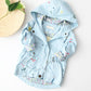 Autumn Children Outwear Casual Embroidery Floral Girls Jackets and Coat Slim Hooded Jakcets f