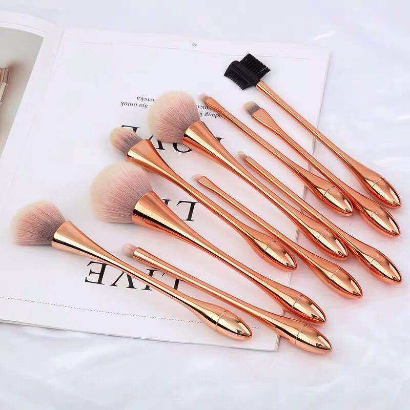 Handle Makeup Brush Set Tools Make-up Toiletry Kit Cosmetic Brush Set
