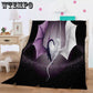 Dinosaur Tapestry Wall Hanging Home Decoration Camping Tent Pad Carpet Dark Black Wind