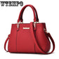 Genuine fashion leather handbags Europe and the United States trend shoulder diagonal bag handbag