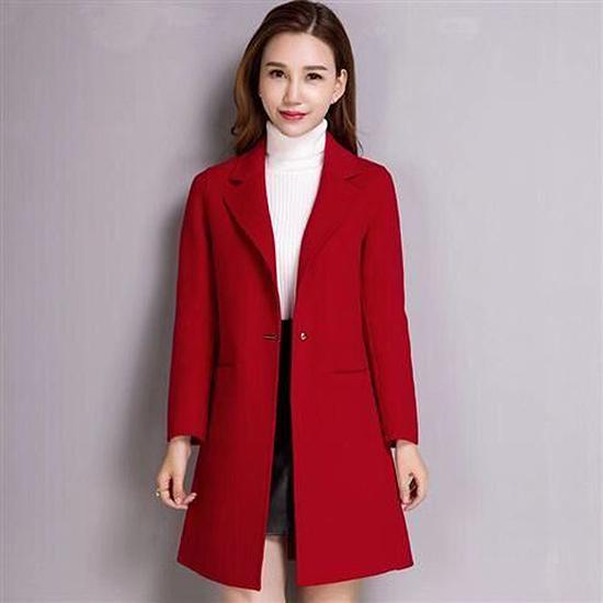 Winter Wool Coat Women Casaco Feminino Ladies Autumn Jacket Slim Long Woolen Coats Women Overcoat