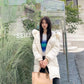 Plus Size Down Padded Jacket Women's Mid-length Korean Style Cotton-padded Jacket Loose Padded Jacket Padded Jacket