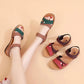 Sandals Women's Summer Outer Wear Soft Bottom Comfortable Flat Bottom Middle-aged Women's Sandals Elderly Summer Women's Shoes