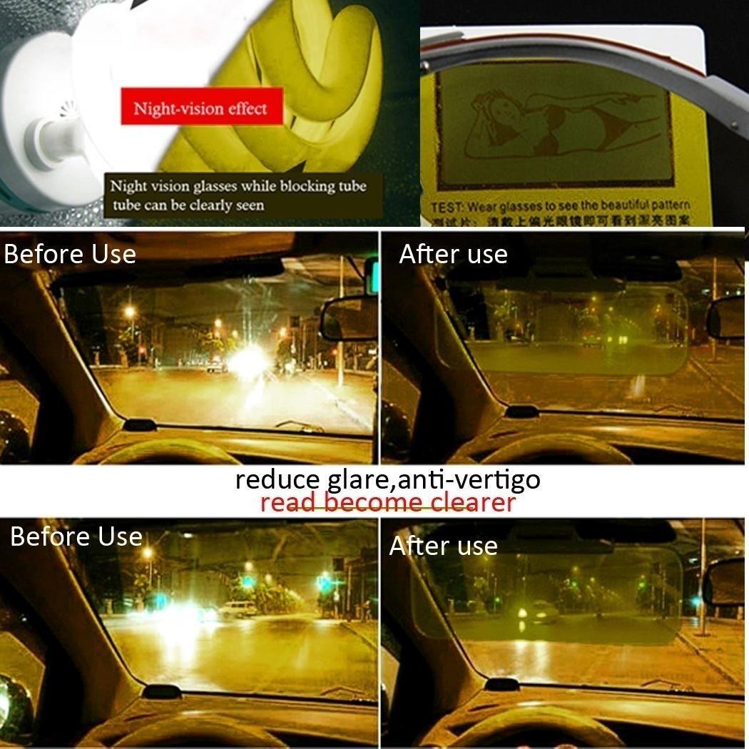 WTEMPO Men Polarized Driving Sunglasses Night Vision Glasses Goggles Reduce Glare RKV