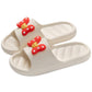 Soft and Cute Slippers Women Summer Home Non-slip Bathroom Couple Sandals and Slippers Men Wear Unisex