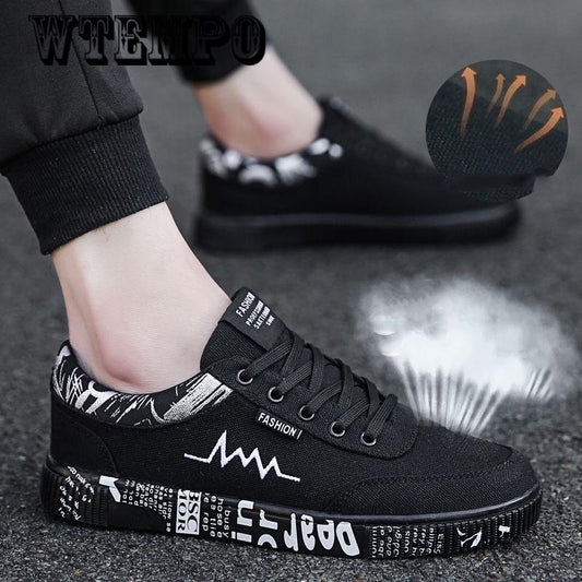 Men Casual Shoes Fashion Sneakers Leather Footwear Soft Rubber Men Flats Shoes Mens Shoes Flat