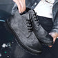 Martin Boots Male British Style High Top Shoes Men's Rhubarb Tool Shoes Snow Boots Men's Ankle Boots