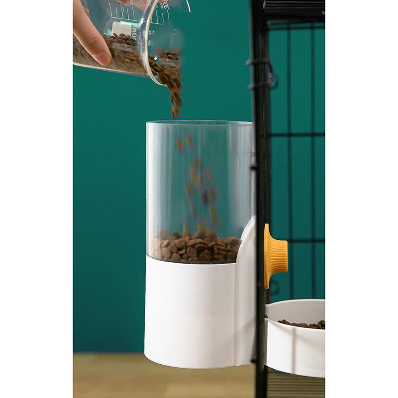 Suspended Automatic Feeder One-piece Pet Cat Food Cat Bowl Automatic Watering Dog Food Feeder Dog Food Bowl Dispenser