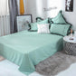 4 PCS Breathable Bed Cover Skin-friendly Cotton Bed Decoration Lace Wedding Bedding Set
