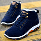 Farewell Salute New Wonderful Winter Fleece Tooling Shoes Men's Warm High-top Snow Boots Sports Shoes Cotton Shoes Men