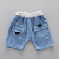 Children's Summer Wear Two Piece Set of Boys' and Girls' Korean Plaid Collar Short Sleeve Shirt and Shorts