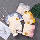 Autumn and Winter Baby Jumpsuit 0 To 6 Months Old Baby Khaki Clothes with Plush Thickened Climbing Clothes Warm Clothes for Newborn Children