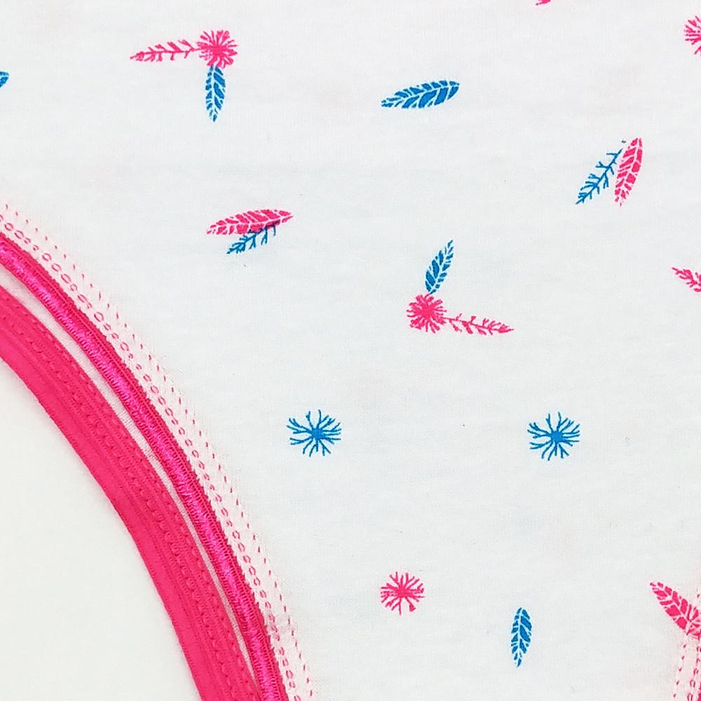 Fashion 6 pcs/lot Printed Sexy low Waist Briefs white Panties Cotton  Women's Underwear