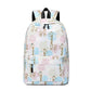 Student Schoolbag Lightweight Backpack Large-capacity Waterproof Backpack Printed Backpack Female Bag