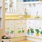 PVC Creative Potted Wall Sticker Cabinet Kitchen Glass Door Window Decorative Painting Self-adhesive