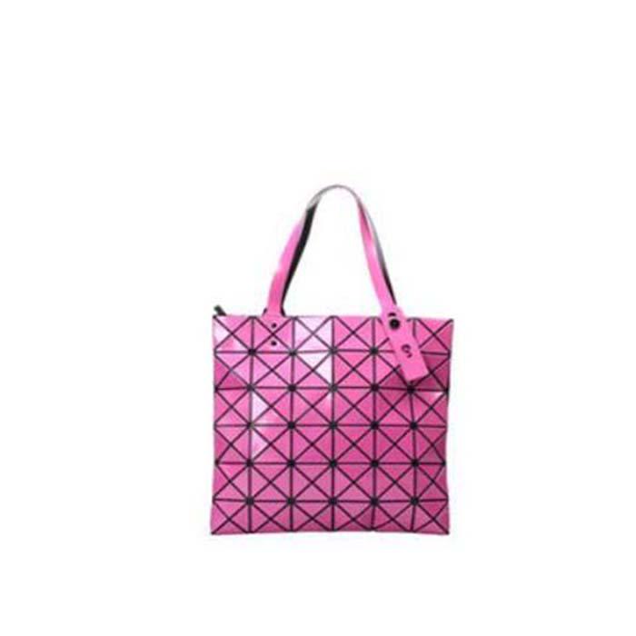 Luminous sac bao Bag Diamond Tote Geometric Quilted Shoulder Bags laser Plain Folding Handbags bolso