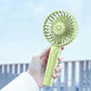 Handheld USB Fan Mini Rechargeable Portable Portable Desktop Ultra-quiet Fan
