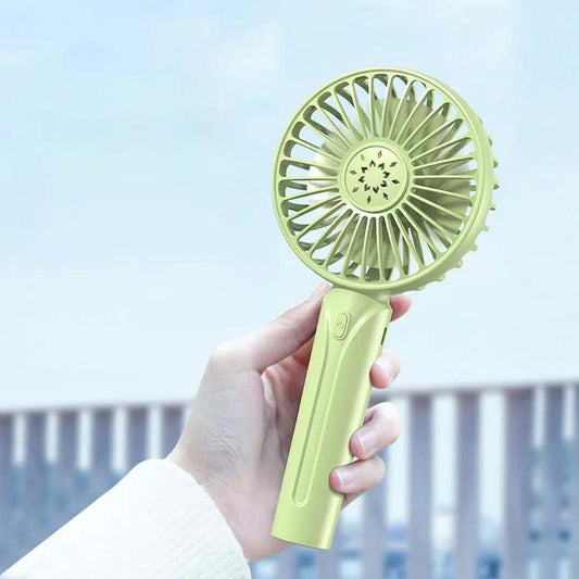 Handheld USB Fan Mini Rechargeable Portable Portable Desktop Ultra-quiet Fan