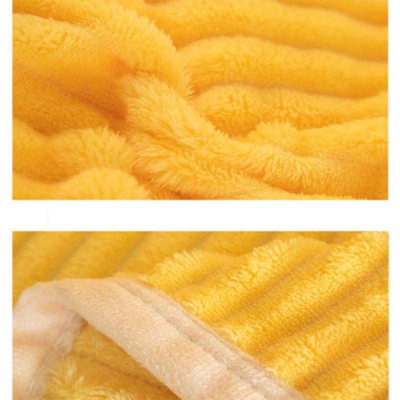Beibei Fleece Blanket Flannel Coral Fleece Blanket Siesta Quilt Winter Plus Velvet Thick Warm Sheets
