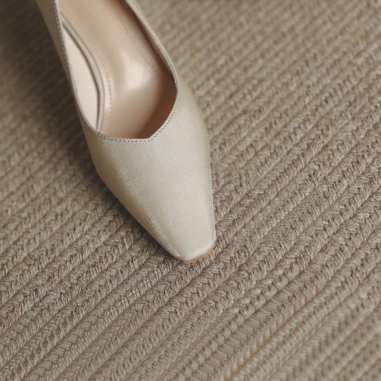 Heels for Women Elegent Pumps Woman Shoes Work Wedding Party Luxury High Heels Square Heel Pointed Toe