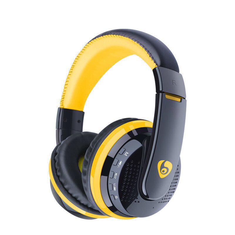 Wireless Headphones Bluetooth 4.0 Headset with Mic Over Ear Handsfree Earbud Support FM TF for Phone