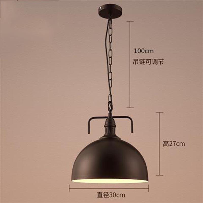 Pendant Lights Retro Industrial Style Coffee Restaurant Personality Bar Iron Art Hanging Line Lamp