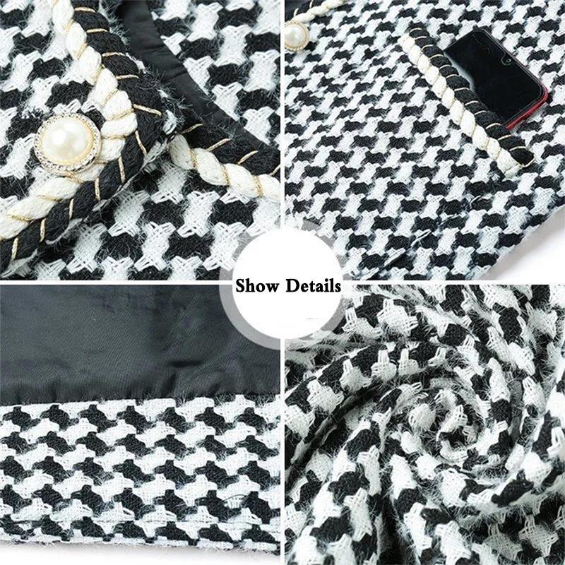 Spring Coat Women's Western Style Noble Short Jacket Middle-aged and Elderly Large Size Tooling Top