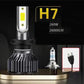 Car Led Headlights 12V24V H1 H4 H7 9005 Ultra-bright Condensing Far and Near Light Integrated Front Headlight Fog Lamp Modification