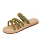 Super Good-looking Roman Sandals, Women's Hemp Rope, Two-wear Slippers, Women's Shoes, Summer Students All-match