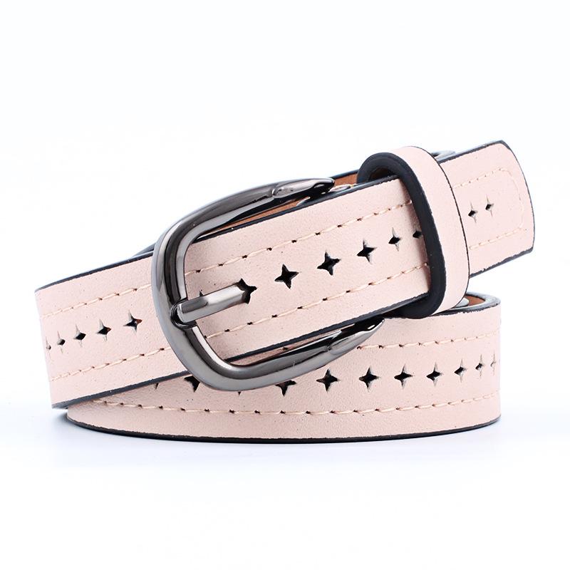 Belt Casual Women's Faux Leather Belt Buckle Waist Strap Belts