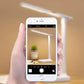 Touch-sensitive Table Lamp, Eye Protection Learning Lamp, Rechargeable Plug-in Dual-use Folding Type Vision Protection LED Reading Lamp