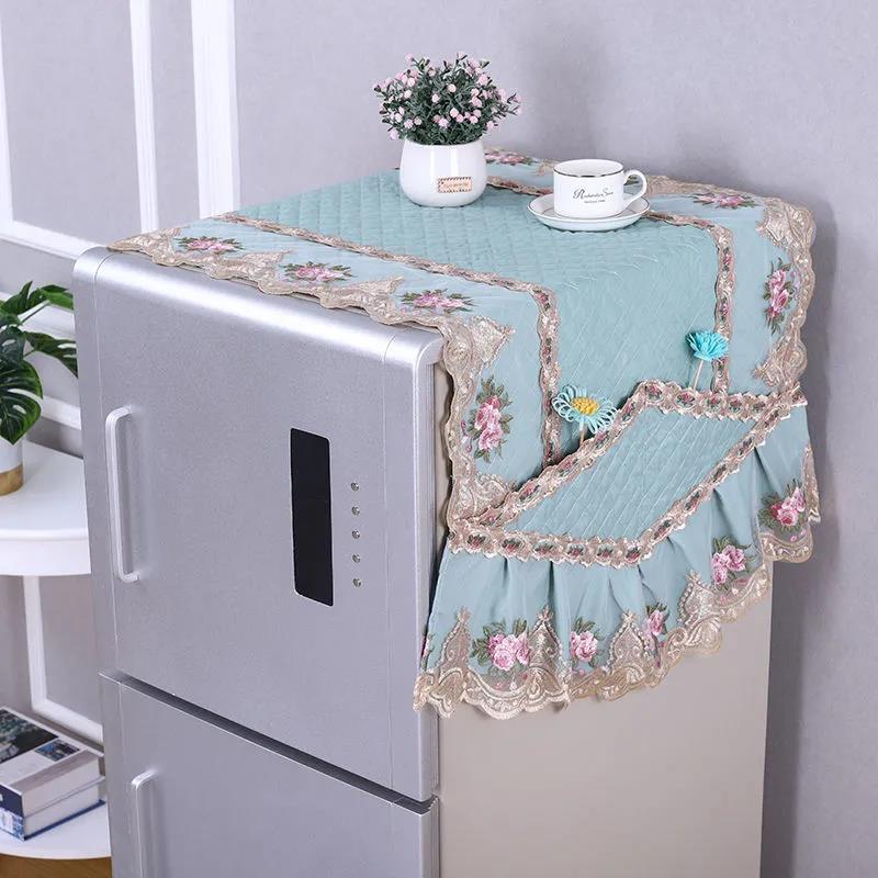 Refrigerator Dust Cover Dust Cloth Cover Cloth Protective Cover Washing Machine Household Appliances Universal Cover Towel