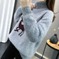 Winter Casual Simple Sweater Long-sleeved Pullover Knit Bottoming Shirt Young Women's Top